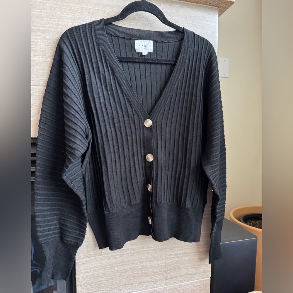 Pinque Black Cardigan